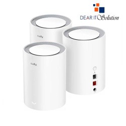 Cudy M1800 AX1800 Mbps Wi-Fi 6 Mesh System Router 3-Pack