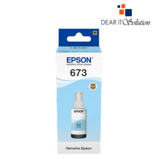 Epson C13T6735 Light Cyan Ink Bottle Epson C13T6735 Light Cyan Ink Bottle