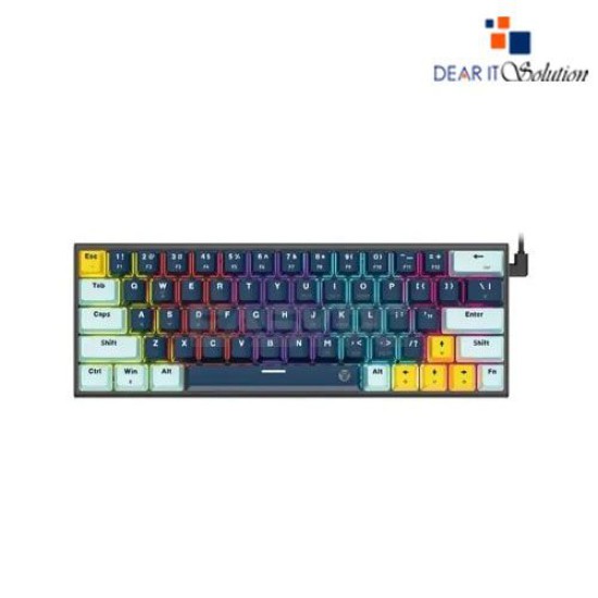 Fantech ATOM63 MK874V2 Blue Switch RGB Gaming Mechanical Keyboard