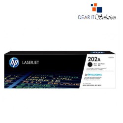 HP 202A Black Original LaserJet Toner Cartridge