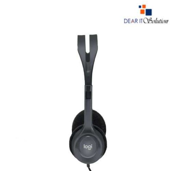Logitech H110 Stereo Headset – Stereo Sound, Comfortable Fit