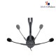 Logitech H110 Stereo Headset – Stereo Sound, Comfortable Fit