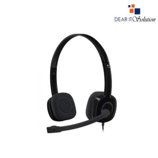 Logitech H151 Stereo Headset – Clear Sound, Ultimate Comfort