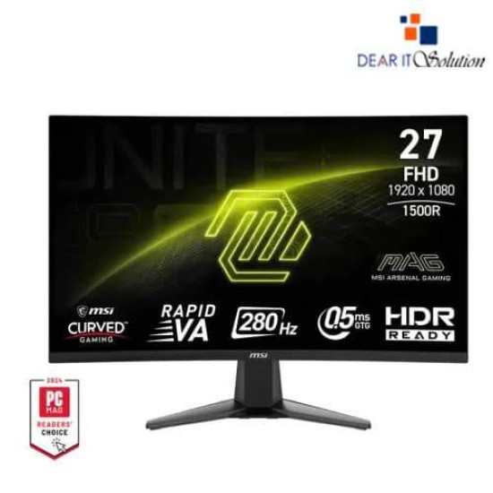 MSI MAG 276CXF 27" 280Hz VA FHD Curved Gaming Monitor MSI MAG 276CXF 27" 280Hz VA FHD Curved Gaming Monitor