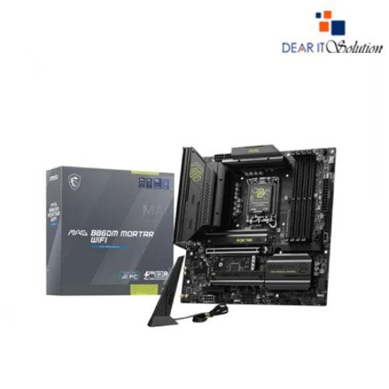 MSI MAG B860M MORTAR WIFI LGA 1851 mATX Motherboard