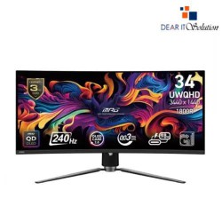 MSI MPG 341CQPX QD-OLED 34" UWQHD 240Hz Curved Gaming Monitor MSI MPG 341CQPX QD-OLED 34" UWQHD 240Hz Curved Gaming Monitor