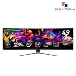MSI MPG 491CQPX QD-OLED 49" DQHD 240Hz Curved Gaming Monitor MSI MPG 491CQPX QD-OLED 49" DQHD 240Hz Curved Gaming Monitor
