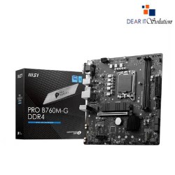 MSI PRO B760M-G DDR4 mATX Motherboard MSI PRO B760M-G DDR4 mATX Motherboard