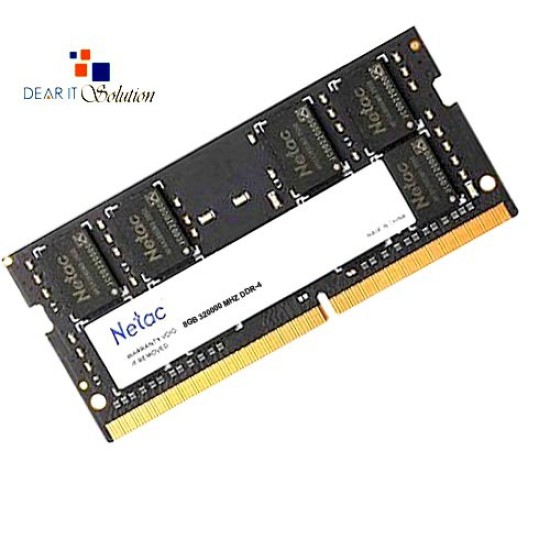 Netac SO 8GB DDR4 C22 3200MHz Laptop RAM Netac SO 8GB DDR4 C22 3200MHz Laptop RAM