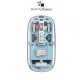 T5 Dual-Mode Transparent Rechargeable Mouse BM501 – USB & Bluetooth T5 Dual-Mode Transparent Rechargeable Mouse BM501 – USB & Bluetooth