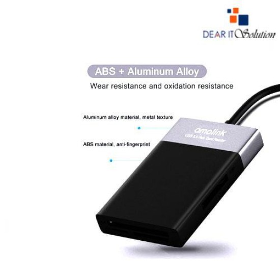 ONTEN 5215B USB3.0 6 IN 1 CARD READER – HIGH-SPEED TRANSFER 