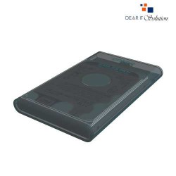 Onten Transparent 2.5-Inch External SATA HDD & SSD Enclosure Onten Transparent 2.5-Inch External SATA HDD & SSD Enclosure