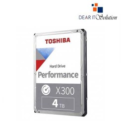 TOSHIBA X300 4TB 3.5" 7200 RPM SATA Hard Disk Drive TOSHIBA X300 4TB 3.5" 7200 RPM SATA Hard Disk Drive