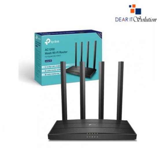 TP-Link Archer C6 AC1200 Gigabit Router – Dual Band Wi-Fi Performance TP-Link Archer C6 AC1200 Gigabit Router – Dual Band Wi-Fi Performance