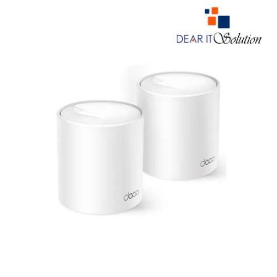 TP-Link Deco X10 AX1500 Dual-Band WiFi 6 Mesh Router (2 Pack)