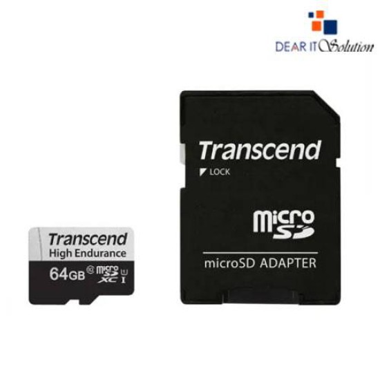 Transcend USD350V U1 64GB High Endurance MicroSD Card