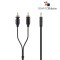 Belkin F3Y116BT2M 2 Meter 3.5mm to 2 RCA Audio Cable
