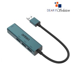 ONTEN OTN-UE106+ USB 3.0/Type-C to RJ45 Hub (1000M/100M/10M)