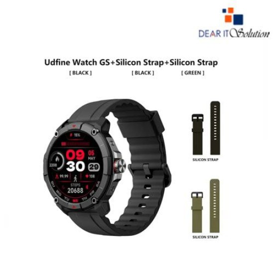 Udfine Watch GS HD Display Bluetooth Calling with GPS Smartwatch 
