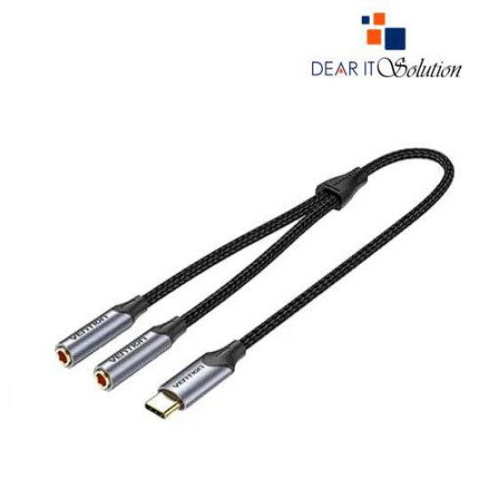 Vention BGPHY Type-C Male to TRS Audio & Mic Jack Audio Cable