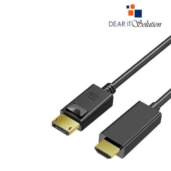 Yuanxin YDH-002 DisplayPort Male to HDMI Male 1.8 Meter Cable Yuanxin YDH-002 DisplayPort Male to HDMI Male 1.8 Meter Cable